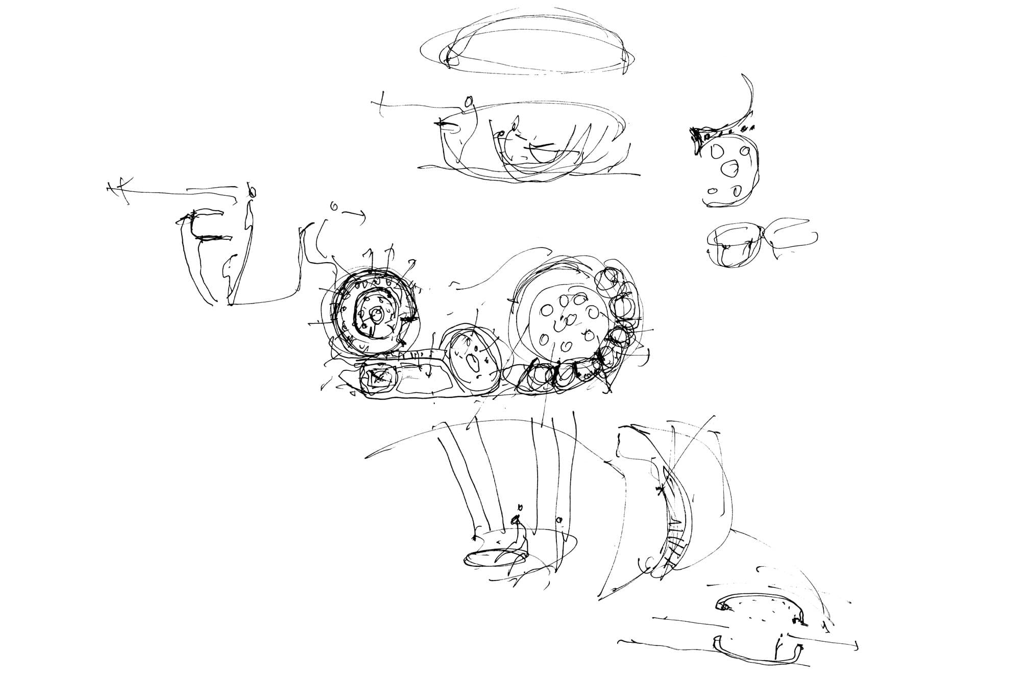 Fresh Food Iconic Pavilion sketch